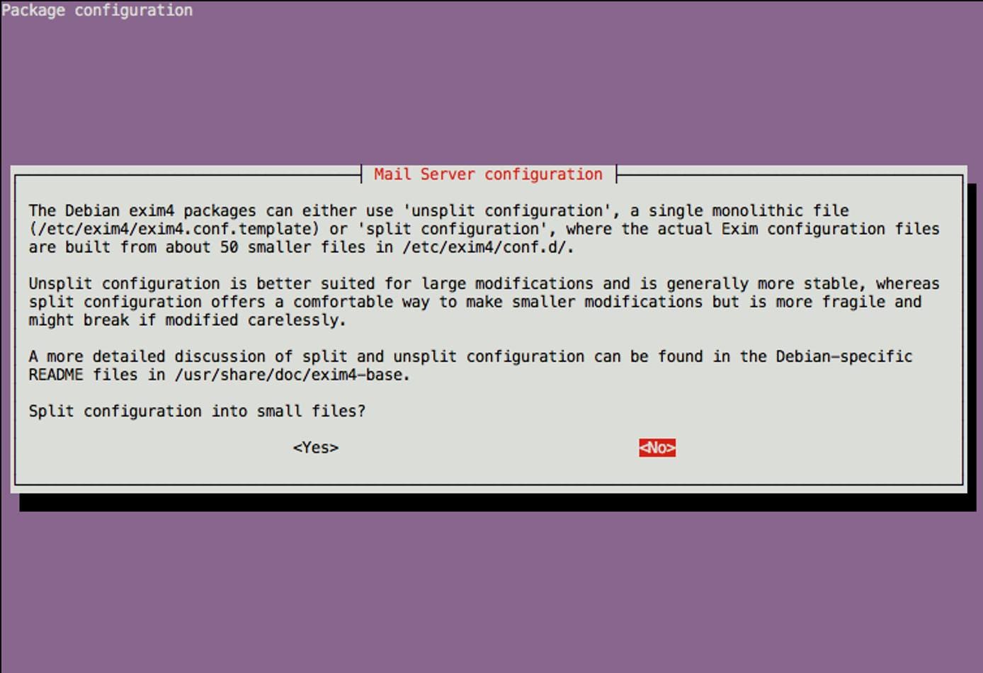 Exim4 postmaster recipient configuration on Ubuntu 12.04 LTS (Precise). Exim4 postmaster recipient configuration on Ubuntu 12.04 LTS (Precise).