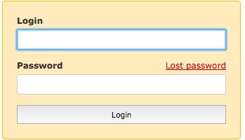 Login