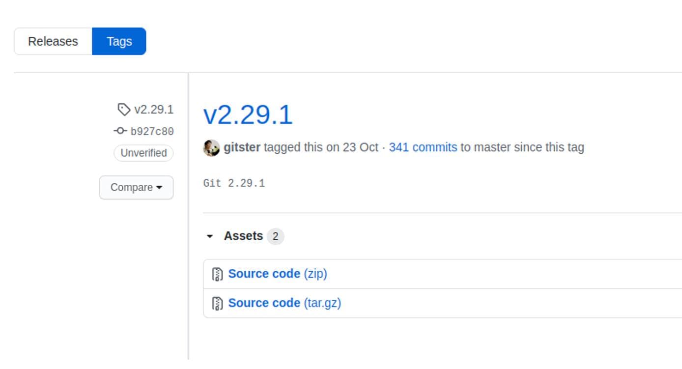 Git release page. Git release page.