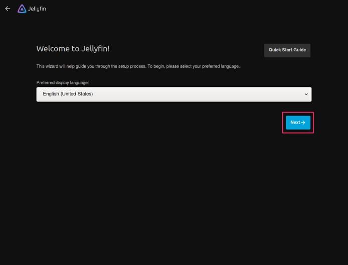 Language Setup