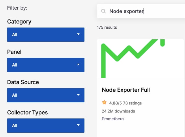 Select Node Exporter Full