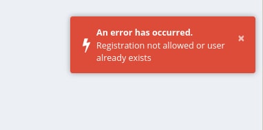 Bitwarden Registration Error Bitwarden Registration Error