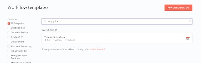 Choose the Templates Option