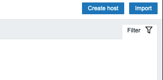 Create a Zabbix host