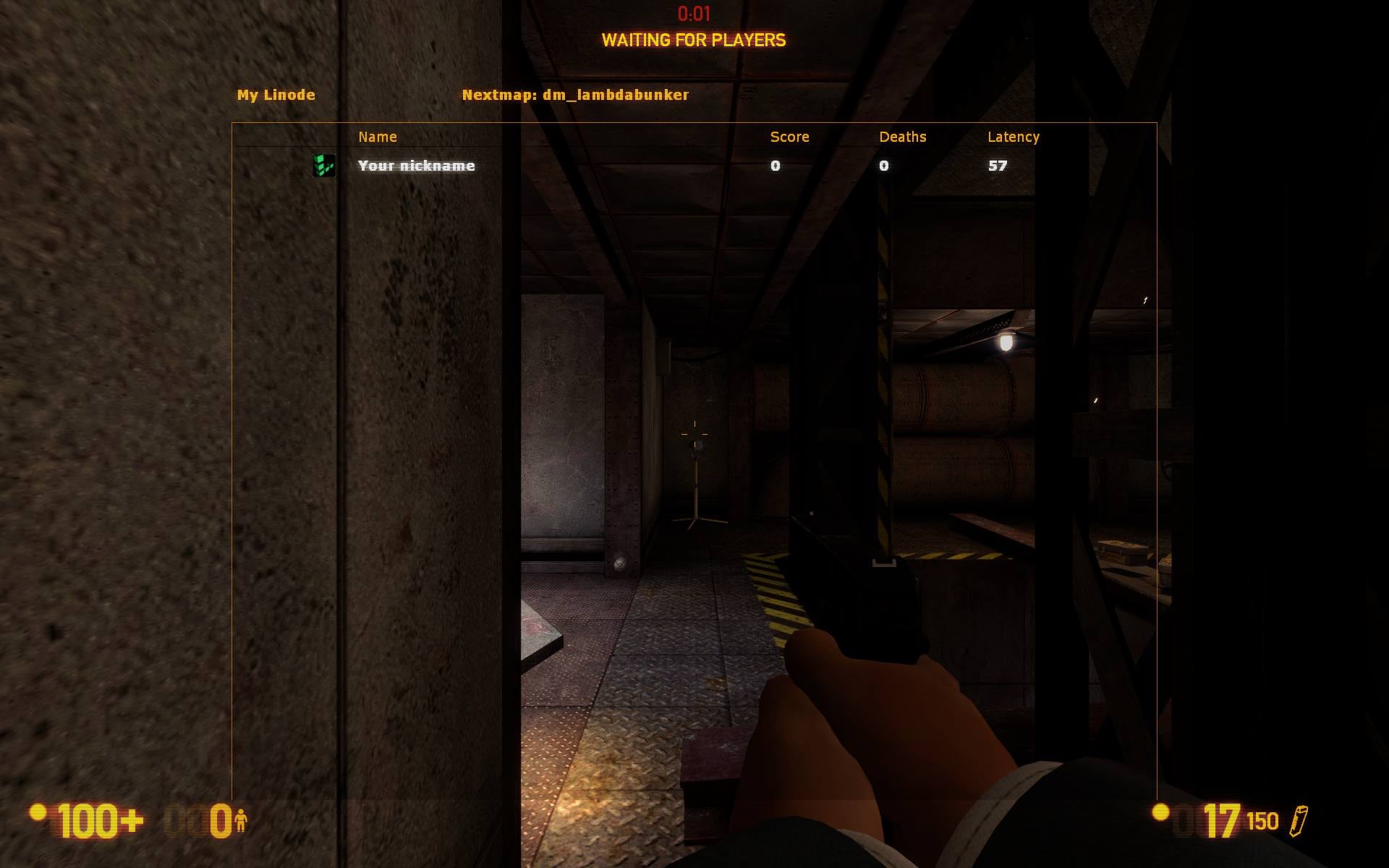 Black Mesa In-Game. Black Mesa In-Game.