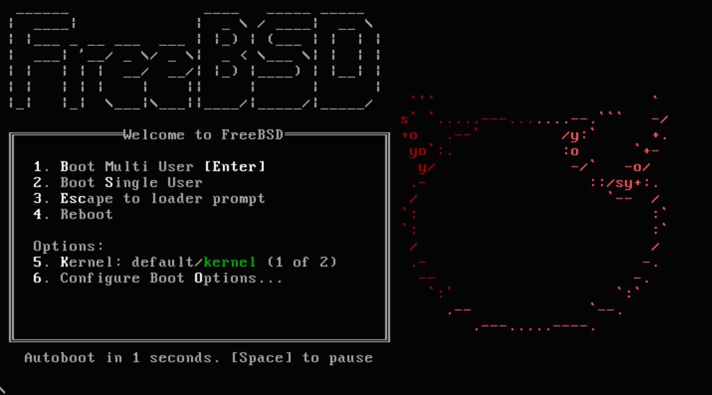 FreeBSD welcome. FreeBSD welcome.