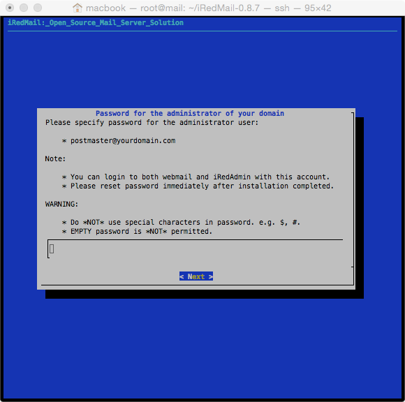 admin password admin password