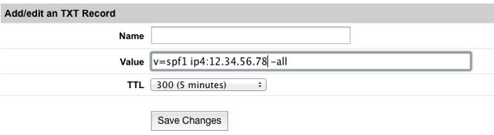 SPF Record