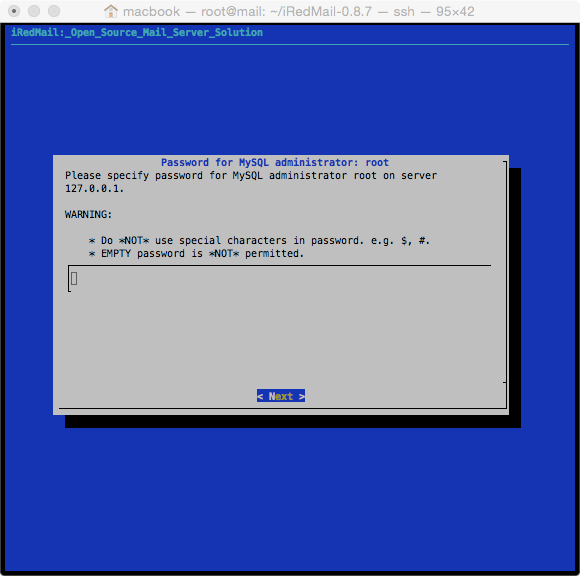 mysql password mysql password