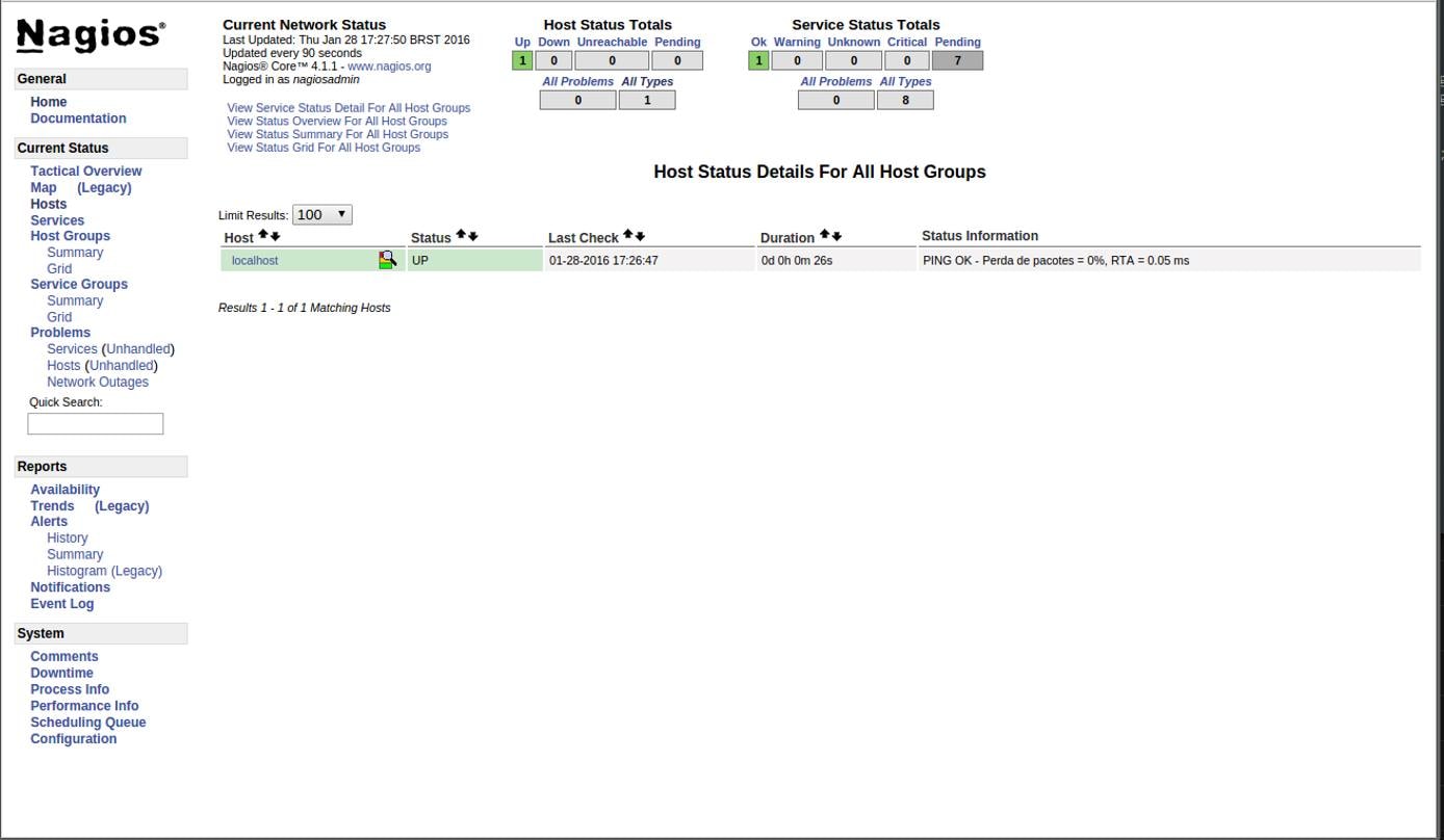 Nagios 4 Hosts Nagios 4 Hosts