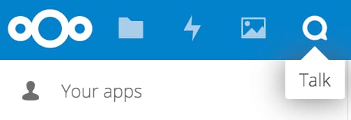Talk menu icon Talk menu icon