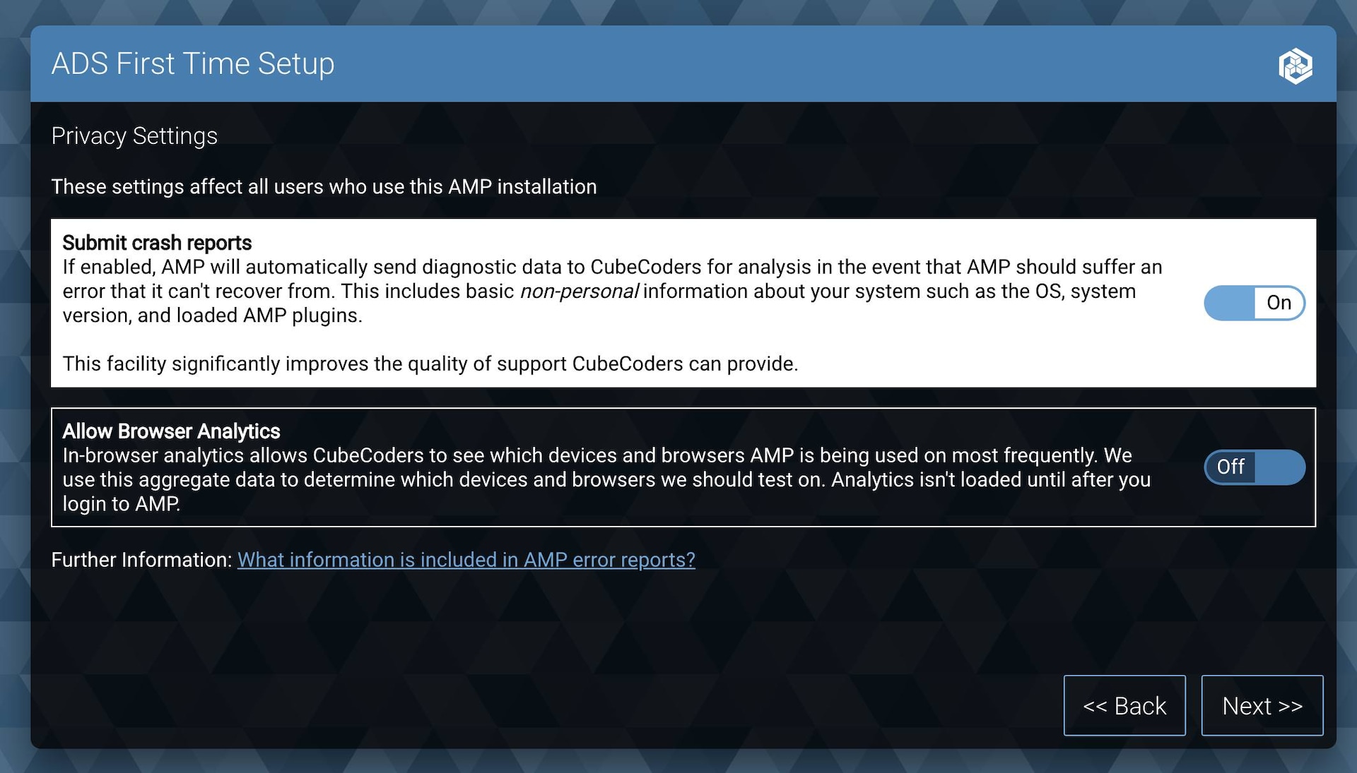 AMP privacy AMP privacy