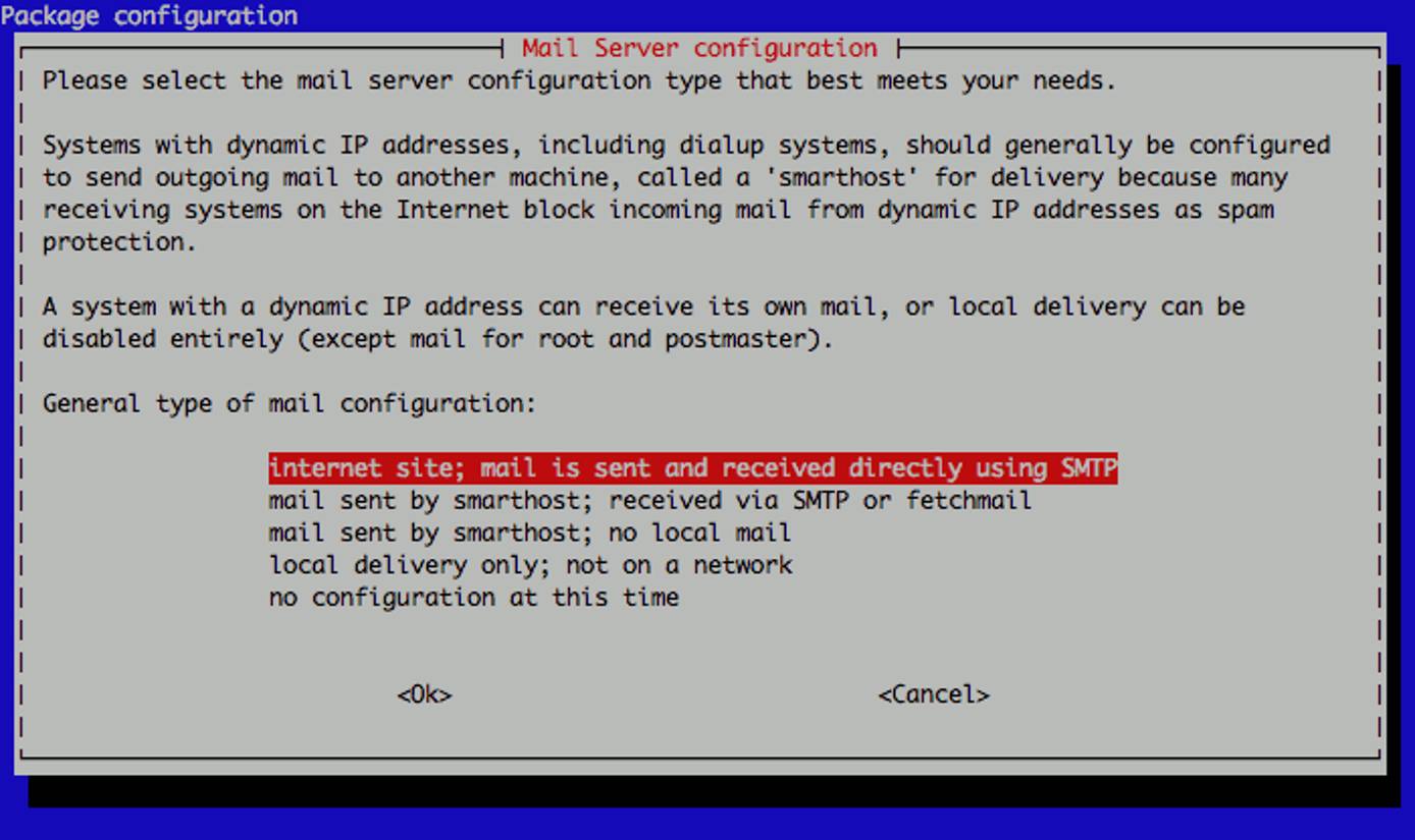 Exim general configuration on Debian 5. Exim general configuration on Debian 5.