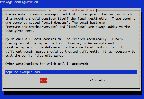 Exim destination domains configuration on Debian 6. Exim destination domains configuration on Debian 6.