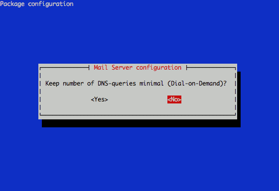 Exim DNS queries configuration on Debian 6. Exim DNS queries configuration on Debian 6.