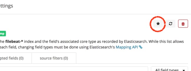 Kibana 6 Select Default Index Kibana 6 Select Default Index