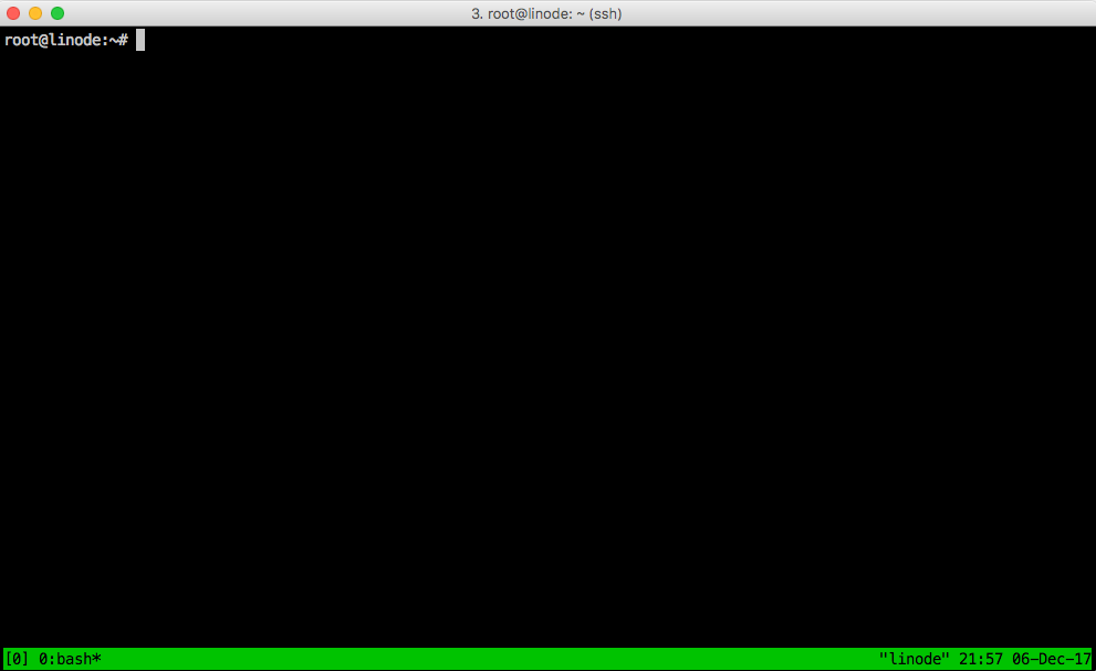 Tmux menu