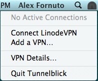 Splash screen for TunnelBlick. Splash screen for TunnelBlick.