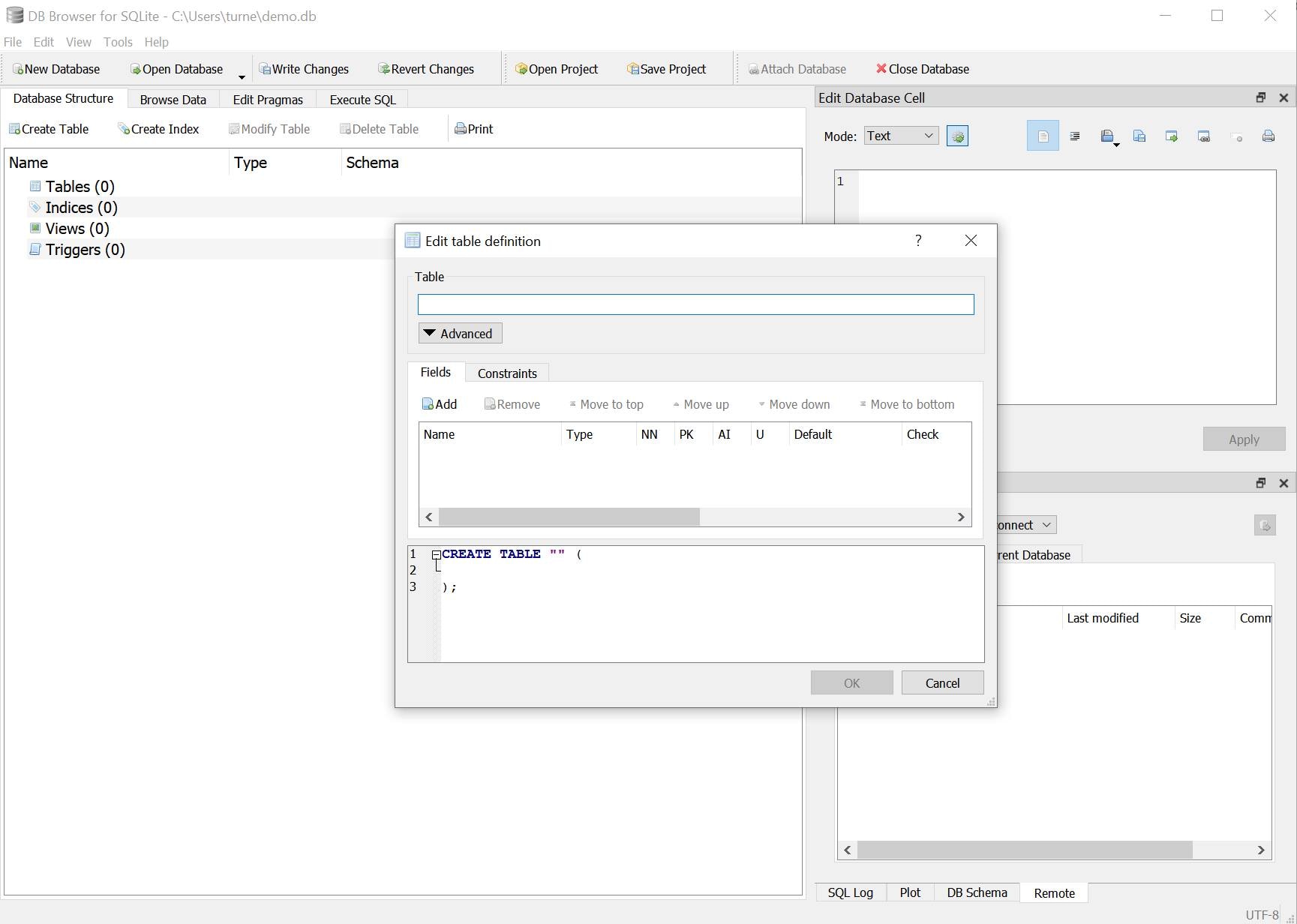 DB Browser for SQLite DB Browser for SQLite