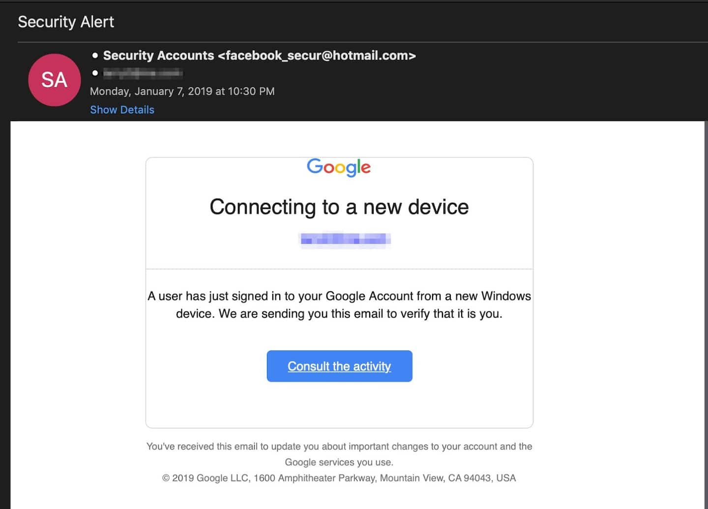 Having different email account from FB and google as same user