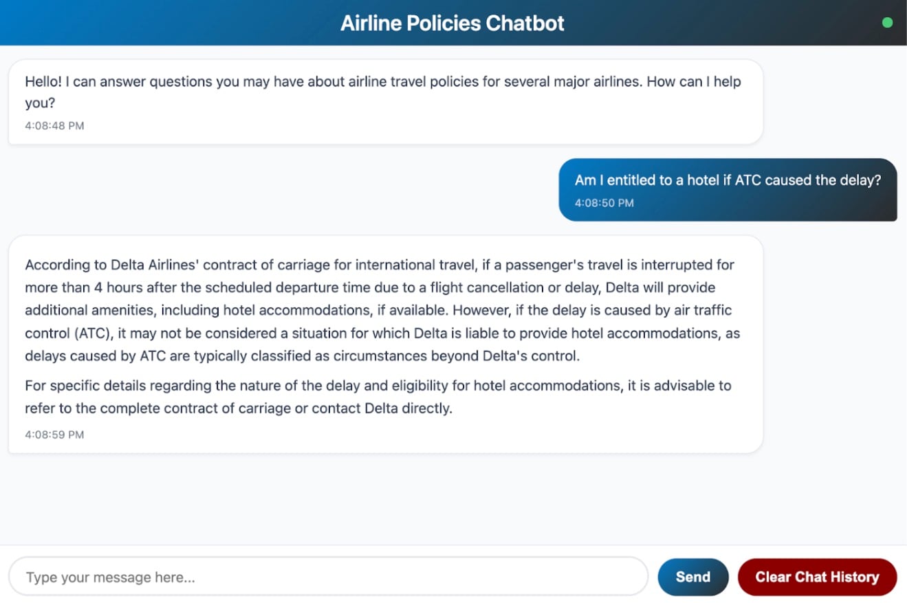 Airline Policies Chatbot