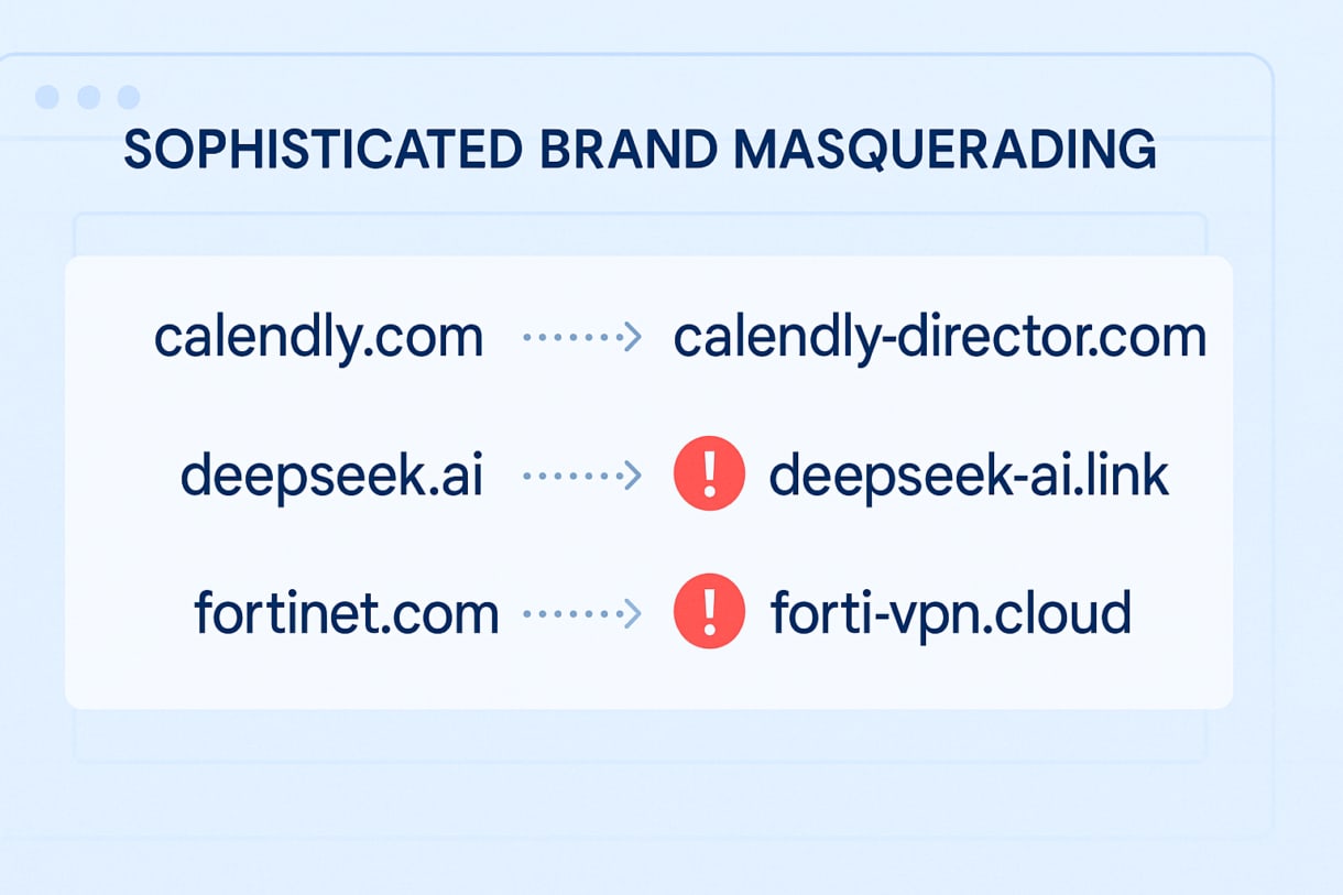 Sophisticated Brand Masquerading