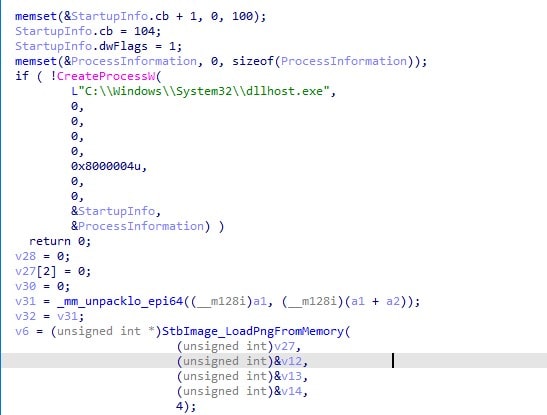 The first pixel is the payload size in big-endian format, and the rest of the pixels are the code itself.