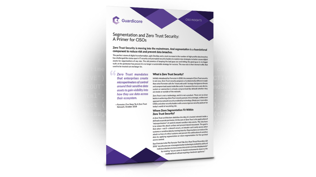 Segmentation and Zero Trust Security: A Primer for CISOs | Akamai