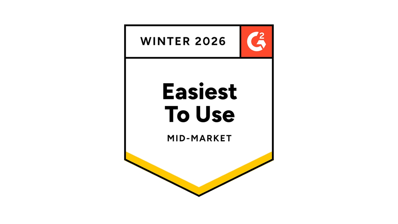 Easiest to use, Mid-Market, Winter 2026