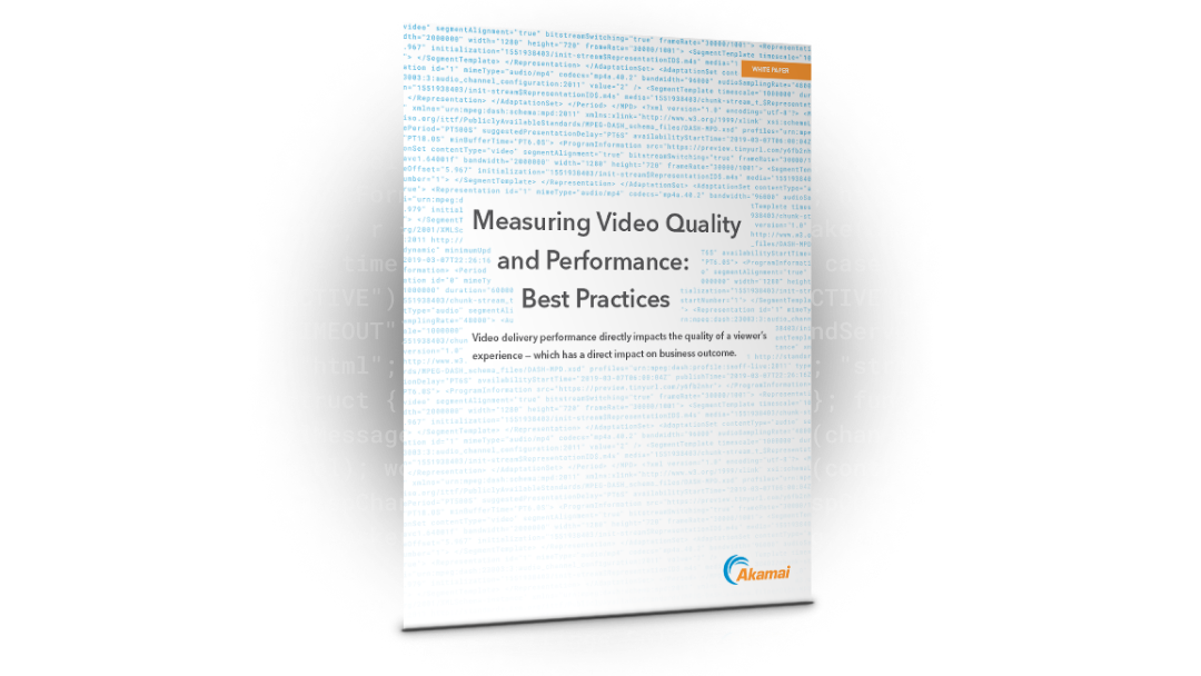 Measuring Video Quality and Performance