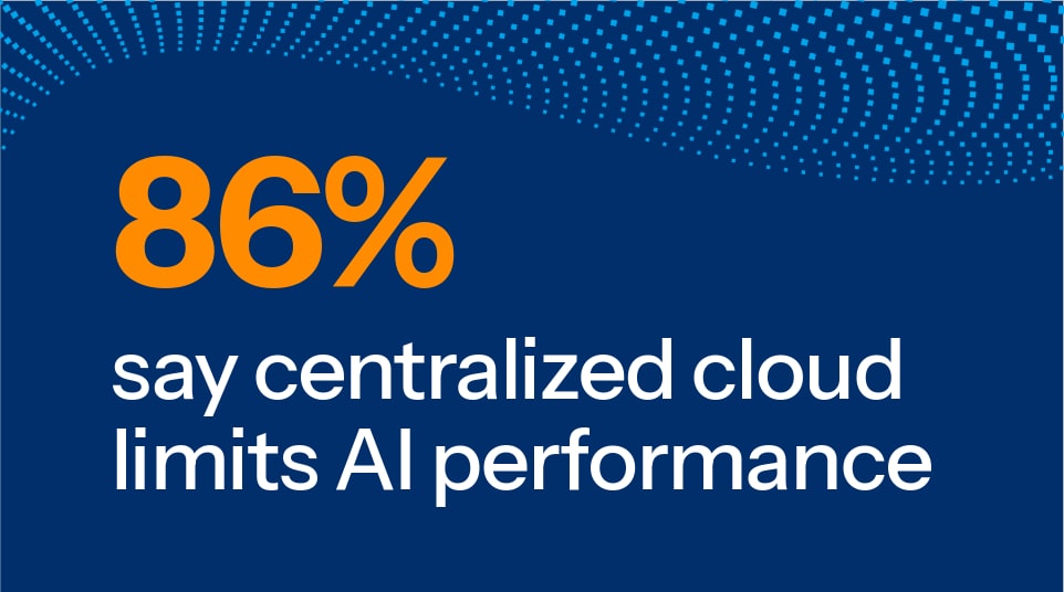 Centralized cloud limits AI performance for 86%