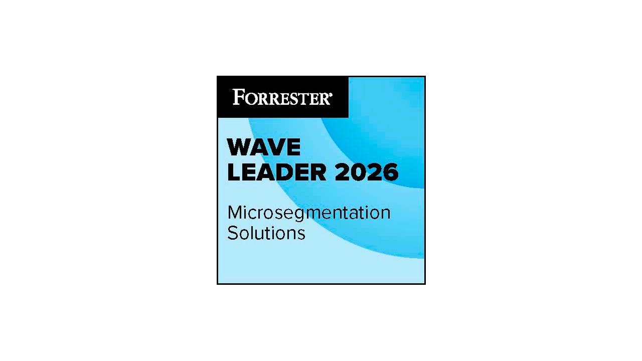 Forrester Wave Leader 2026 Microsegmentation Solutions badge