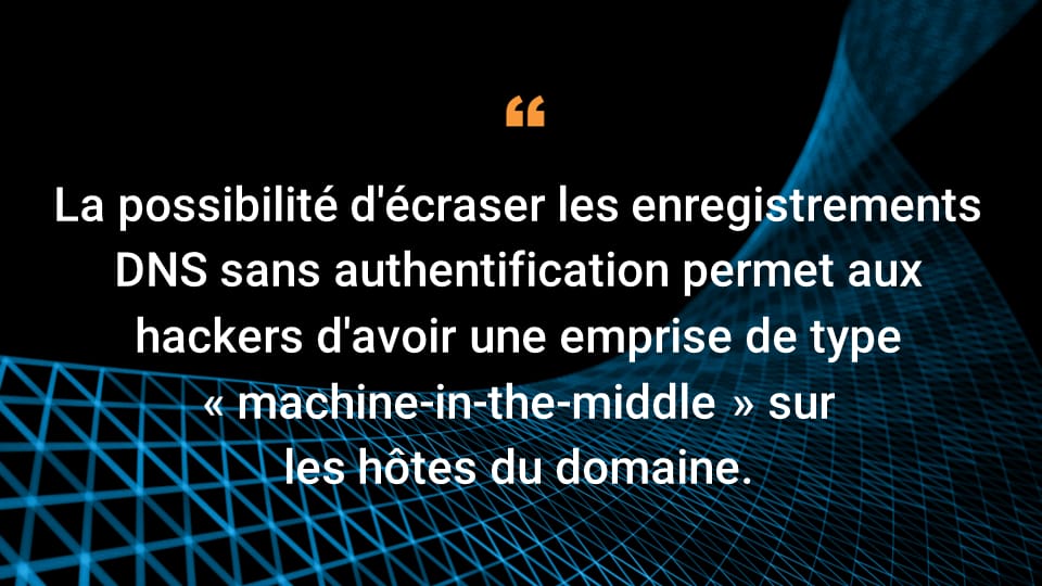 Usurpation d'enregistrements DNS par l'utilisation abusive des ...